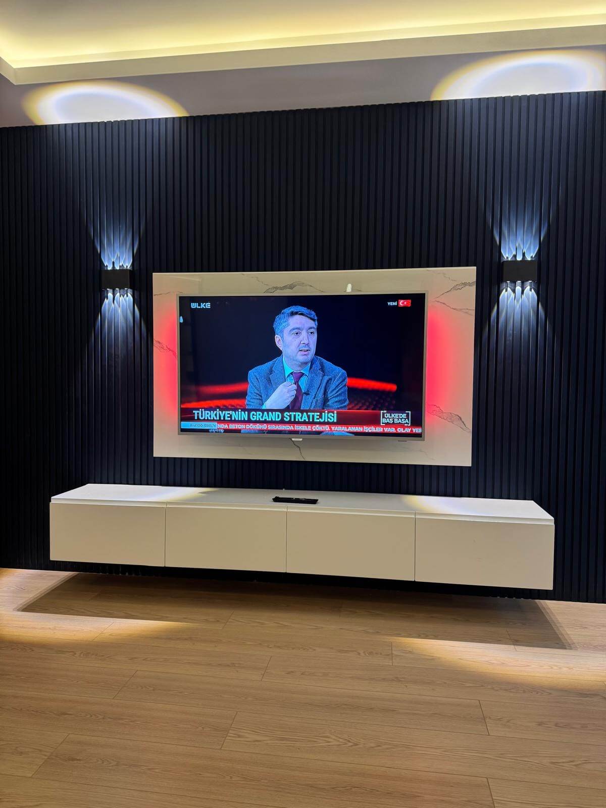 Akustik Panel TV Ünitesi